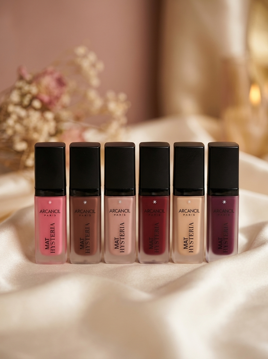 ARCANCIL Liquid Velvety Matte Hysteria Lipstick  - 6 Piece Set
