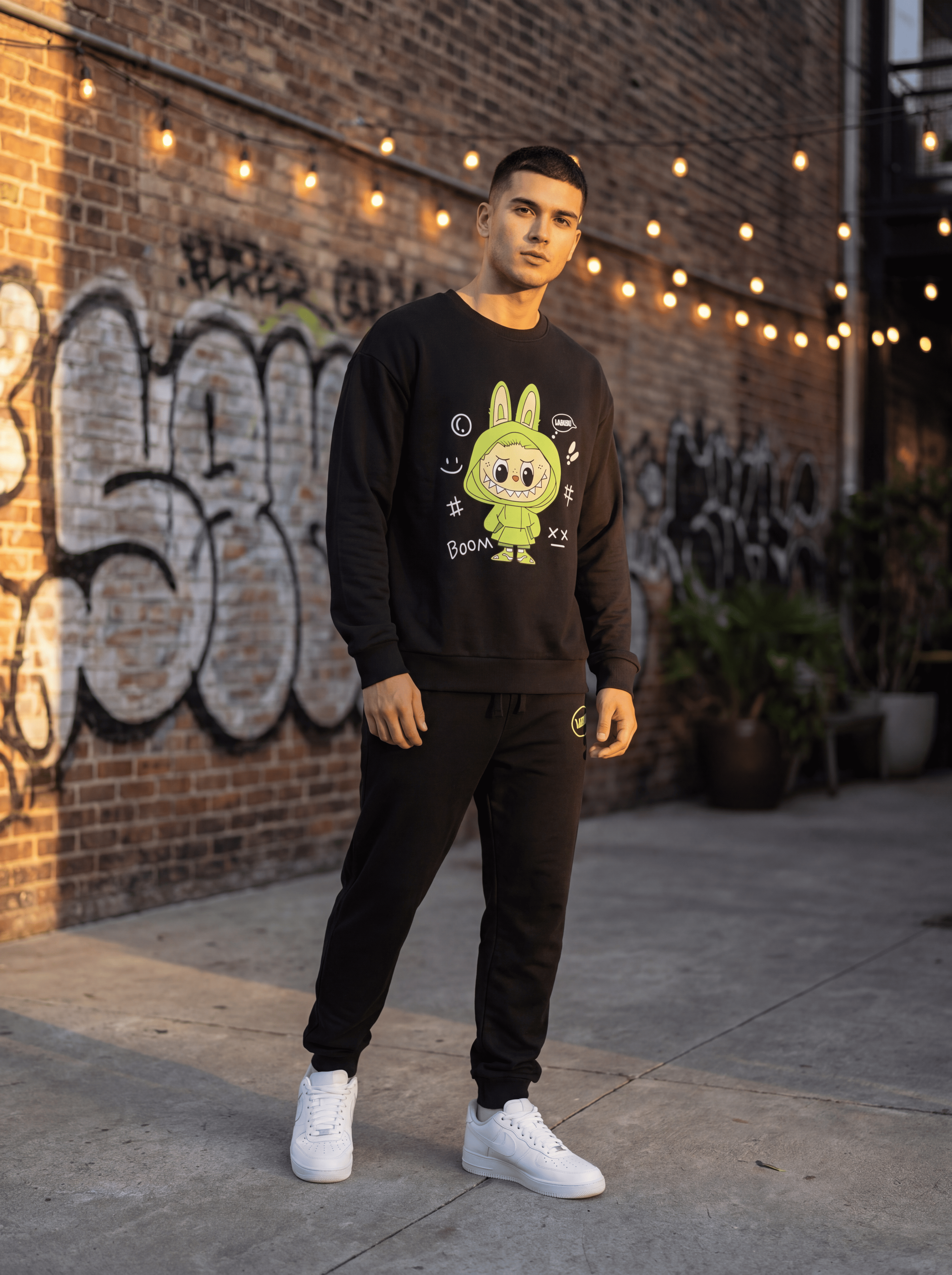 Labubu Cozy Sweatshirt & Jogger Lounge Set