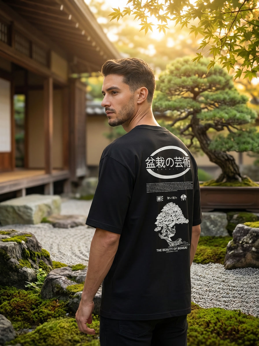 Mens Streetwear Over-sized Shirt