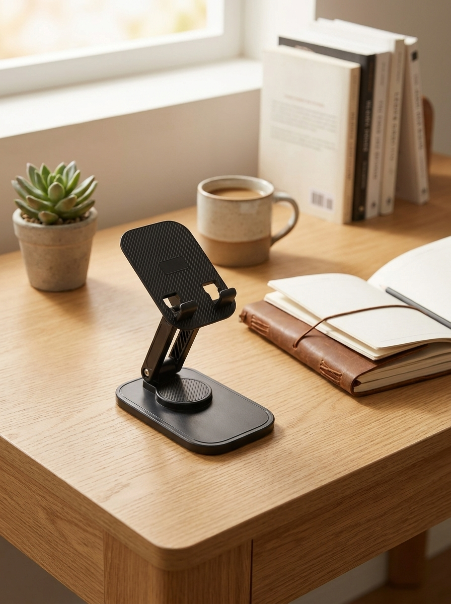 Adjustable Minimalist Desktop Phone Stand