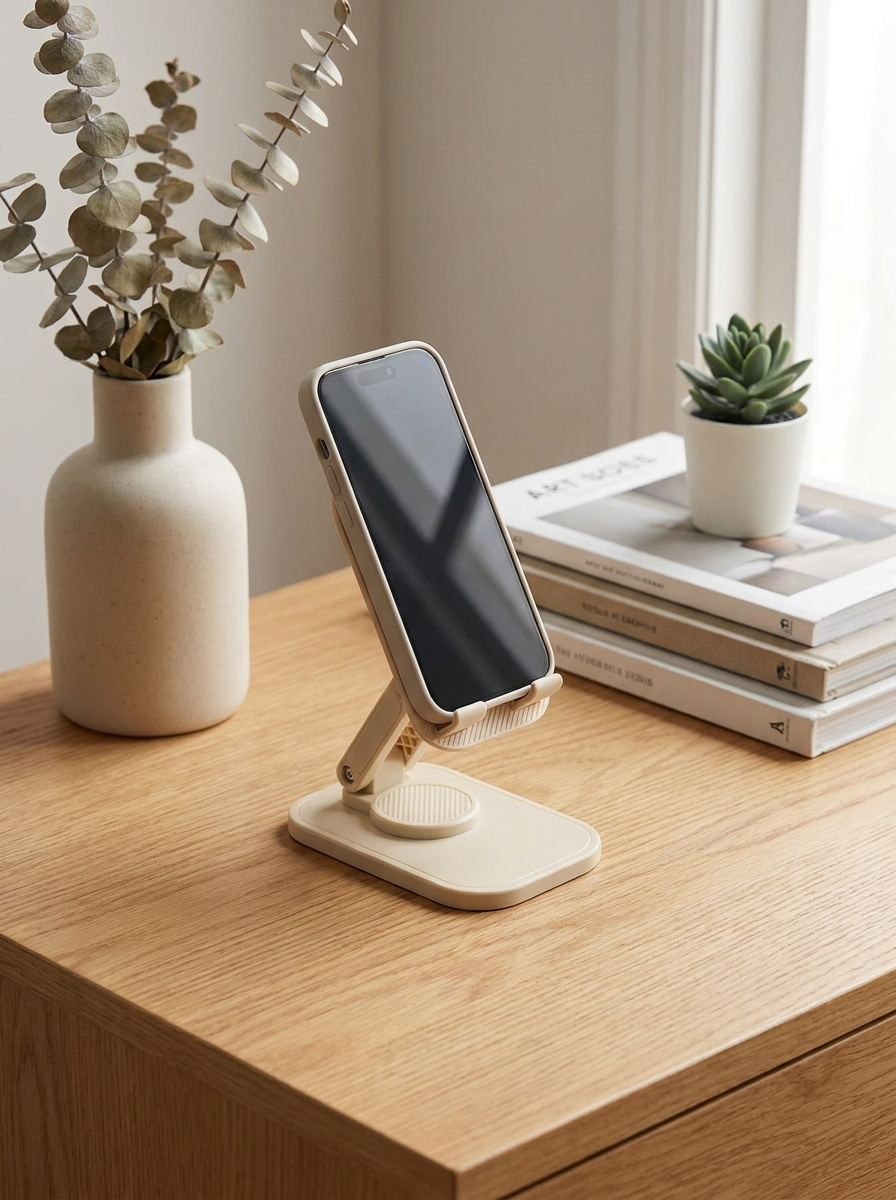 Adjustable Minimalist Desktop Phone Stand