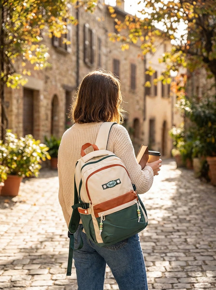 Multi Color School Backpack for Boys and Girls