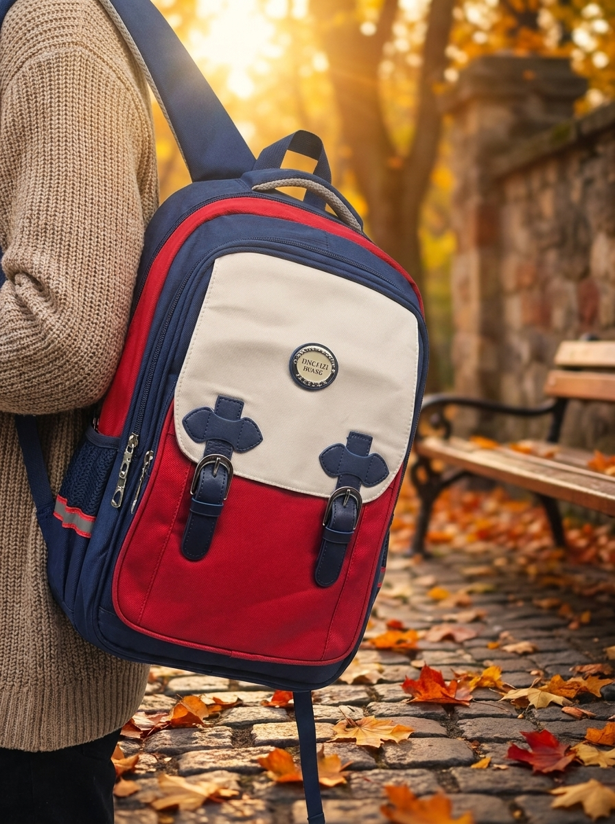 Classic School Backpack with multi-Compartments