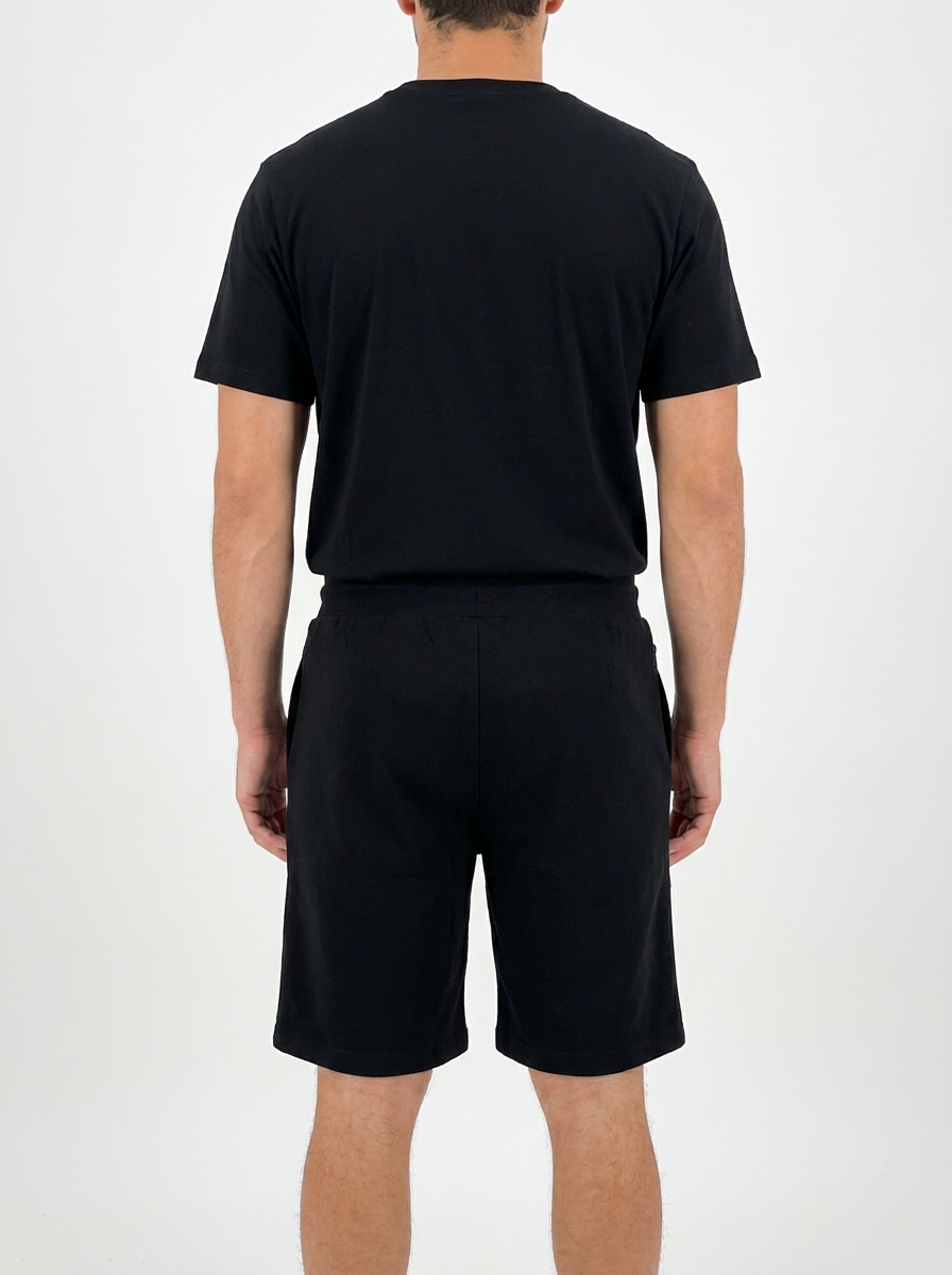 Men’s Jersey Sweat Shorts – Secure Zip Pockets – Adjustable Drawstring Waist