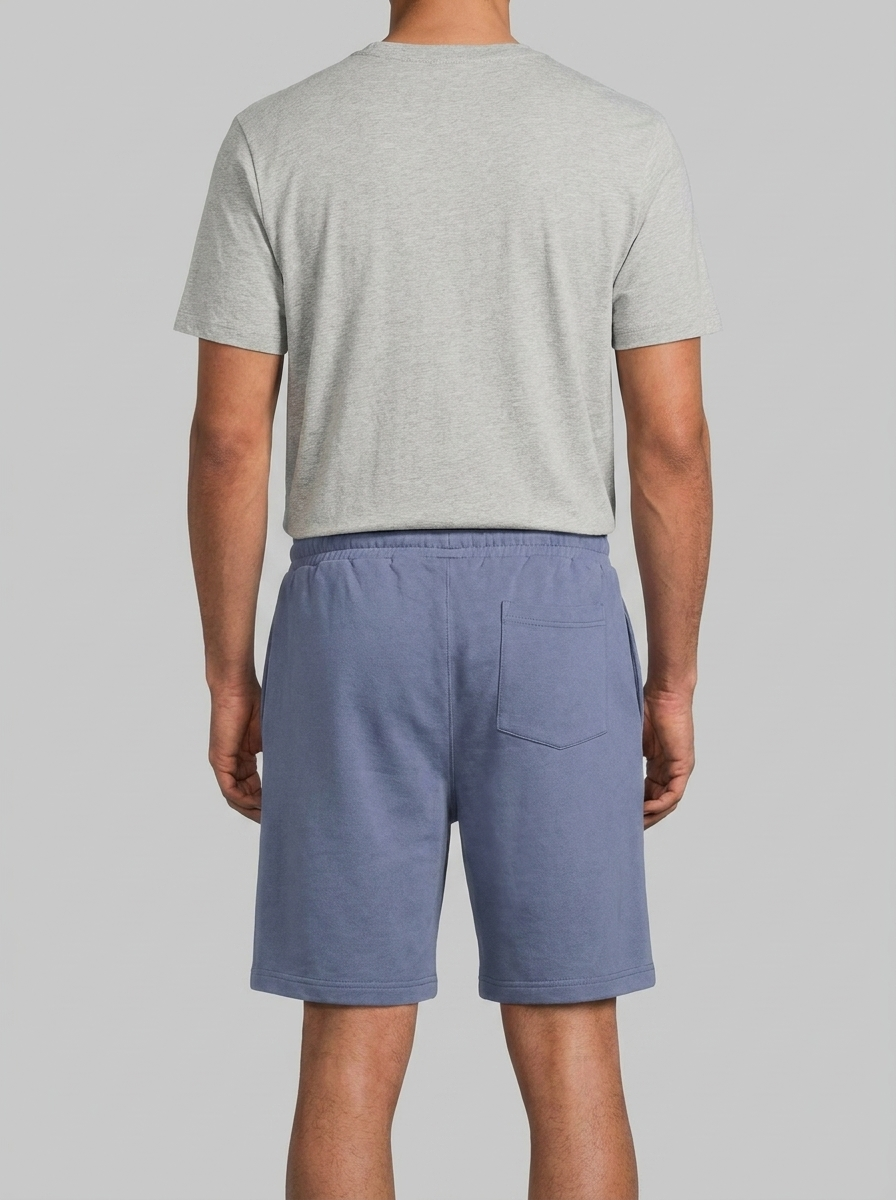 Men’s Graphic Sweat Shorts – "San Antonio" Print – Adjustable Drawstring Waist