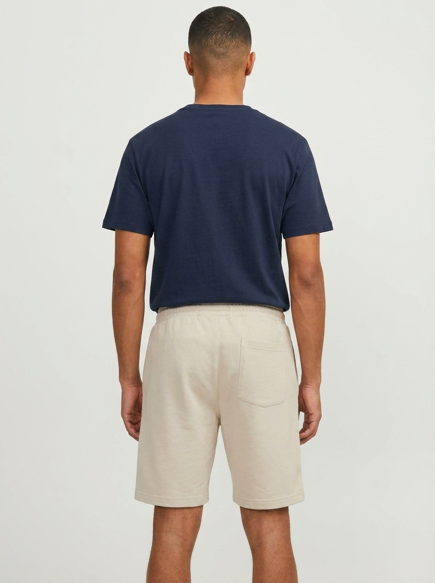 Men’s Graphic Sweat Shorts – "San Antonio" Print – Adjustable Drawstring Waist