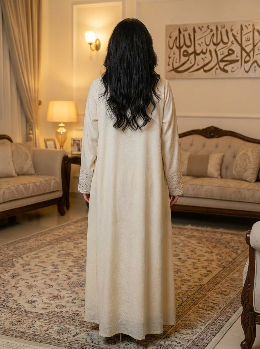 Luxury Beaded Moroccan Kaftan Dress for Women