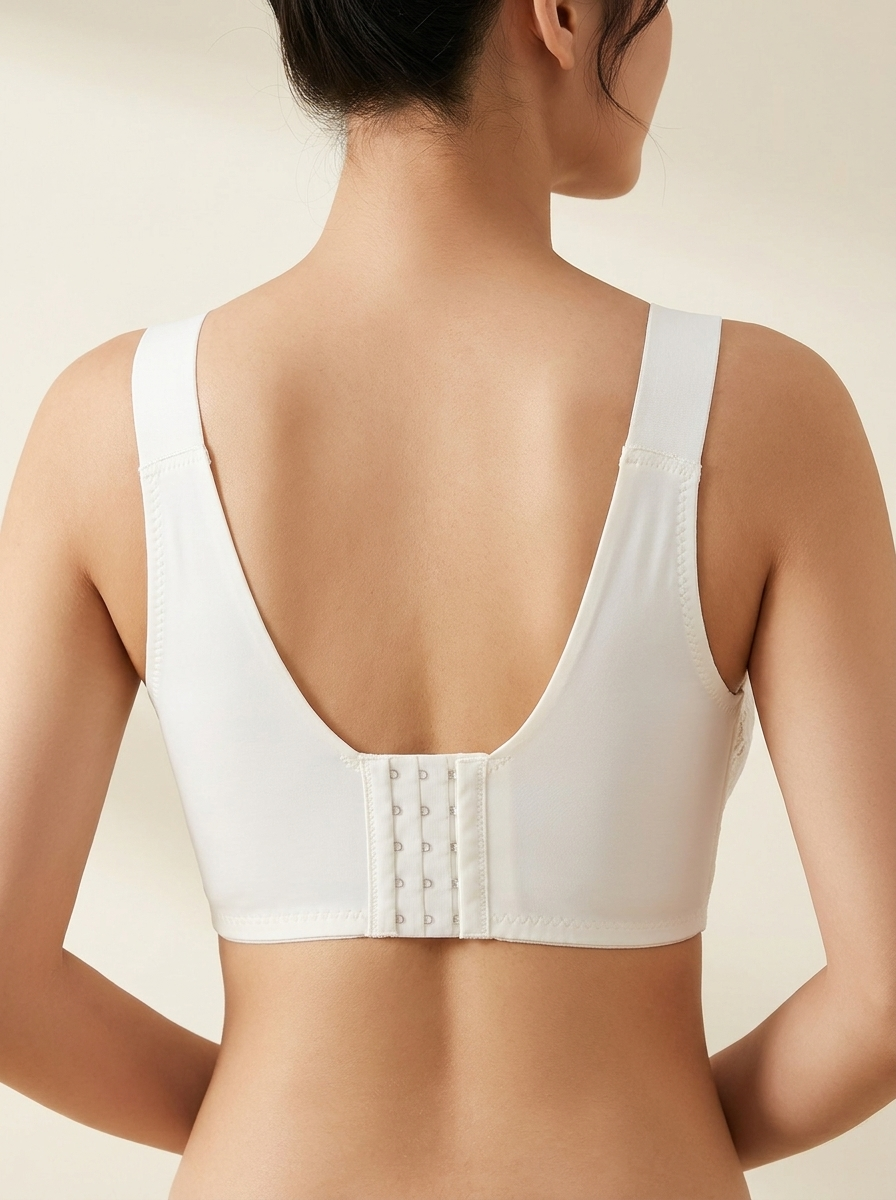 Women's Padded Wireless Full Coverage Bra – Soft Support Everyday Comfort Bra