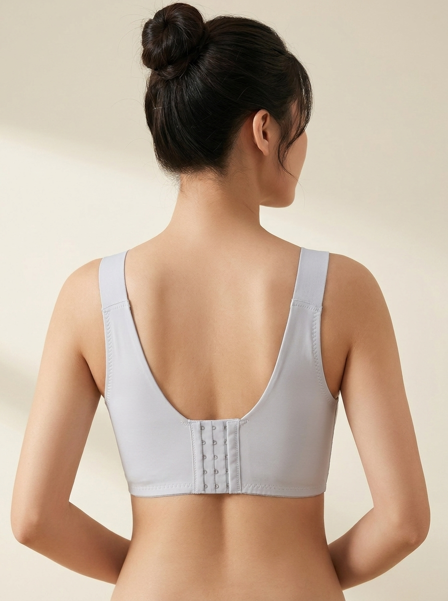 Women's Padded Wireless Full Coverage Bra – Soft Support Everyday Comfort Bra