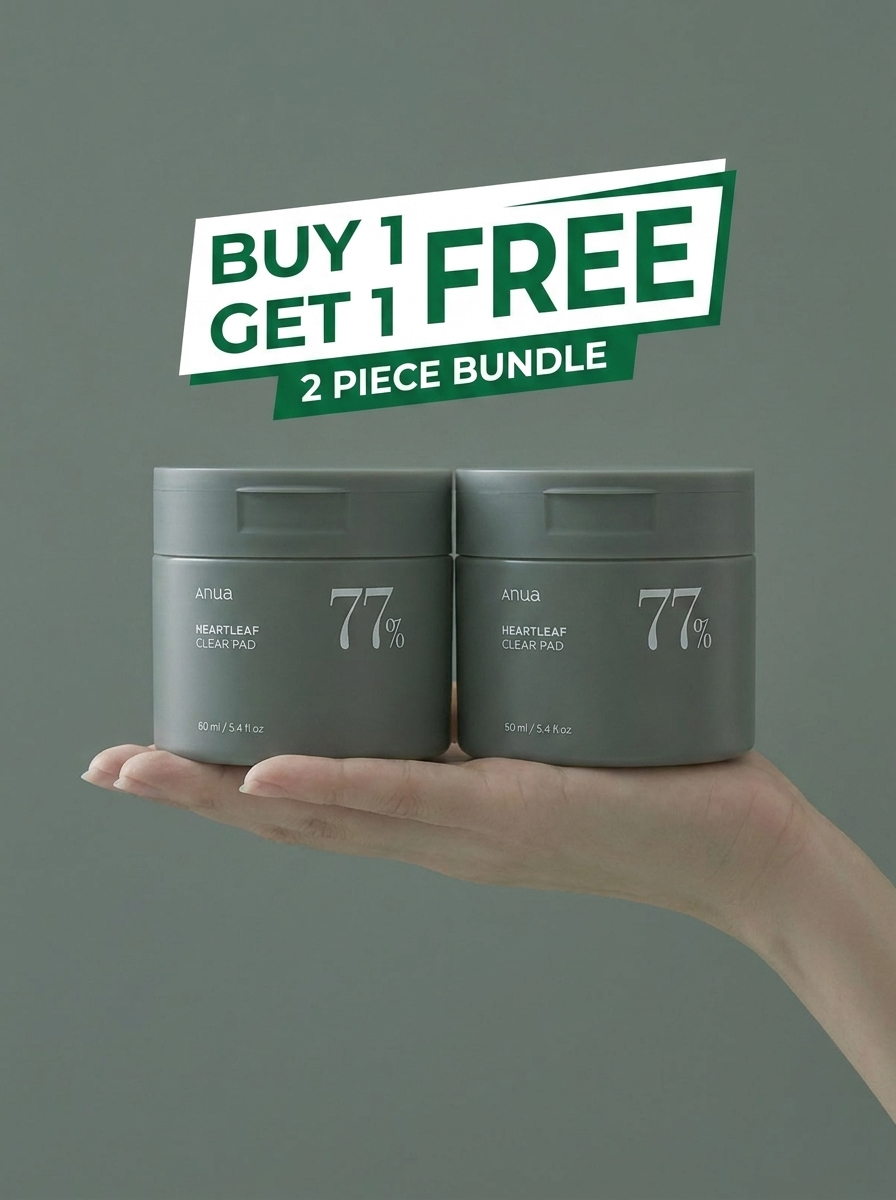 Anua Heartleaf 77 Clear Pad 160ml – Buy 1 Get 1 Free Bundle