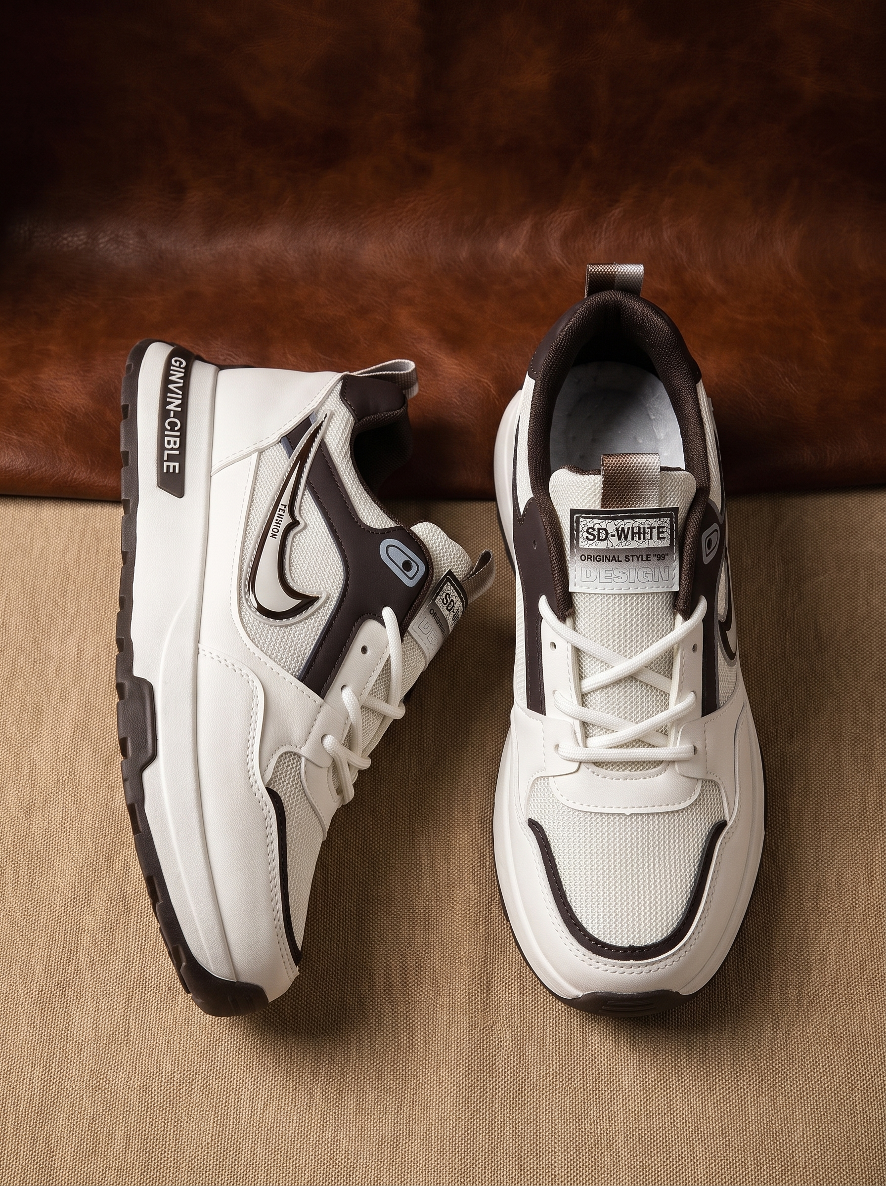 Men's Streetwear Sneakers – Casual Lightweight Running & Walking Shoes