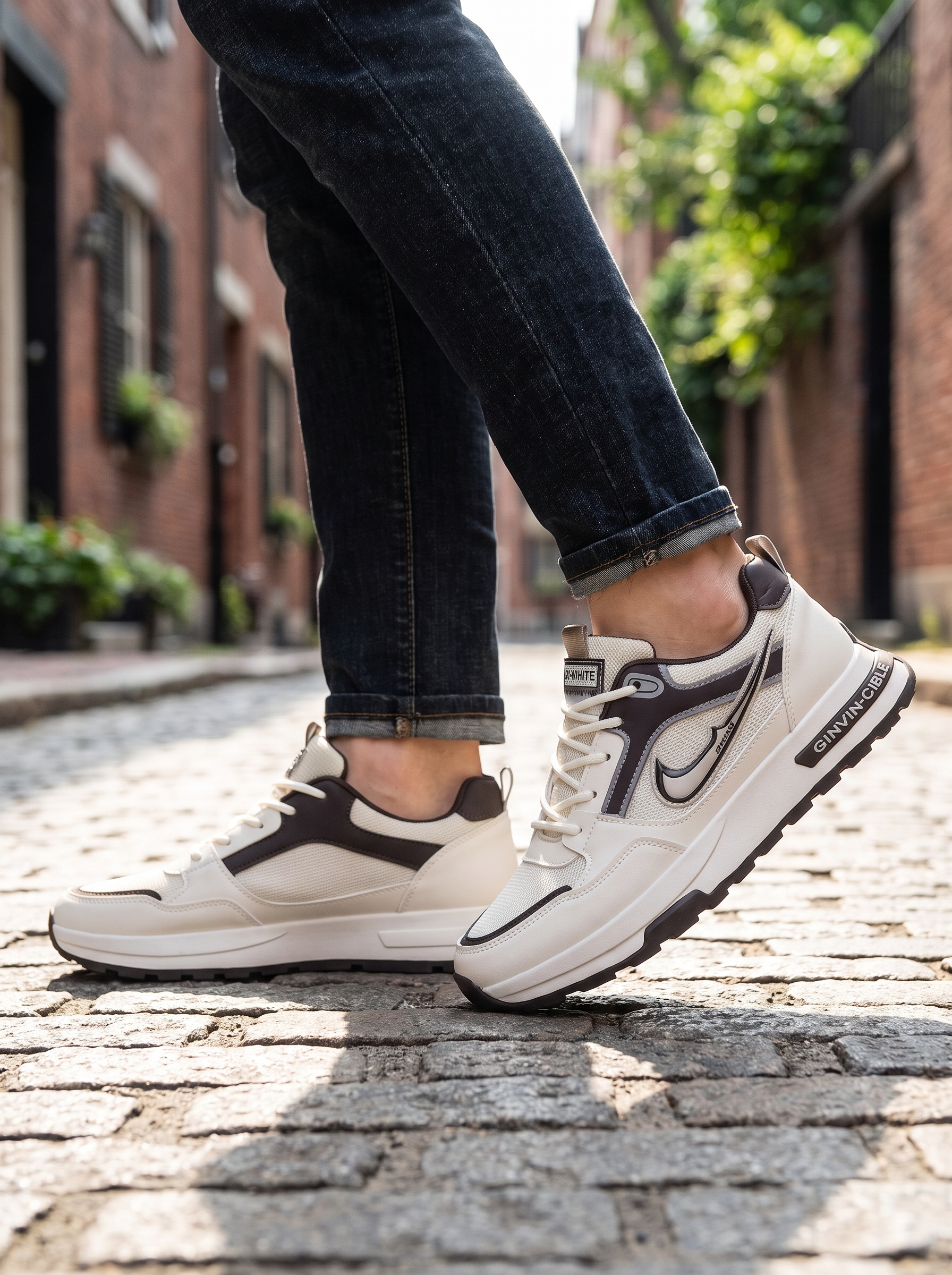 Men's Streetwear Sneakers – Casual Lightweight Running & Walking Shoes