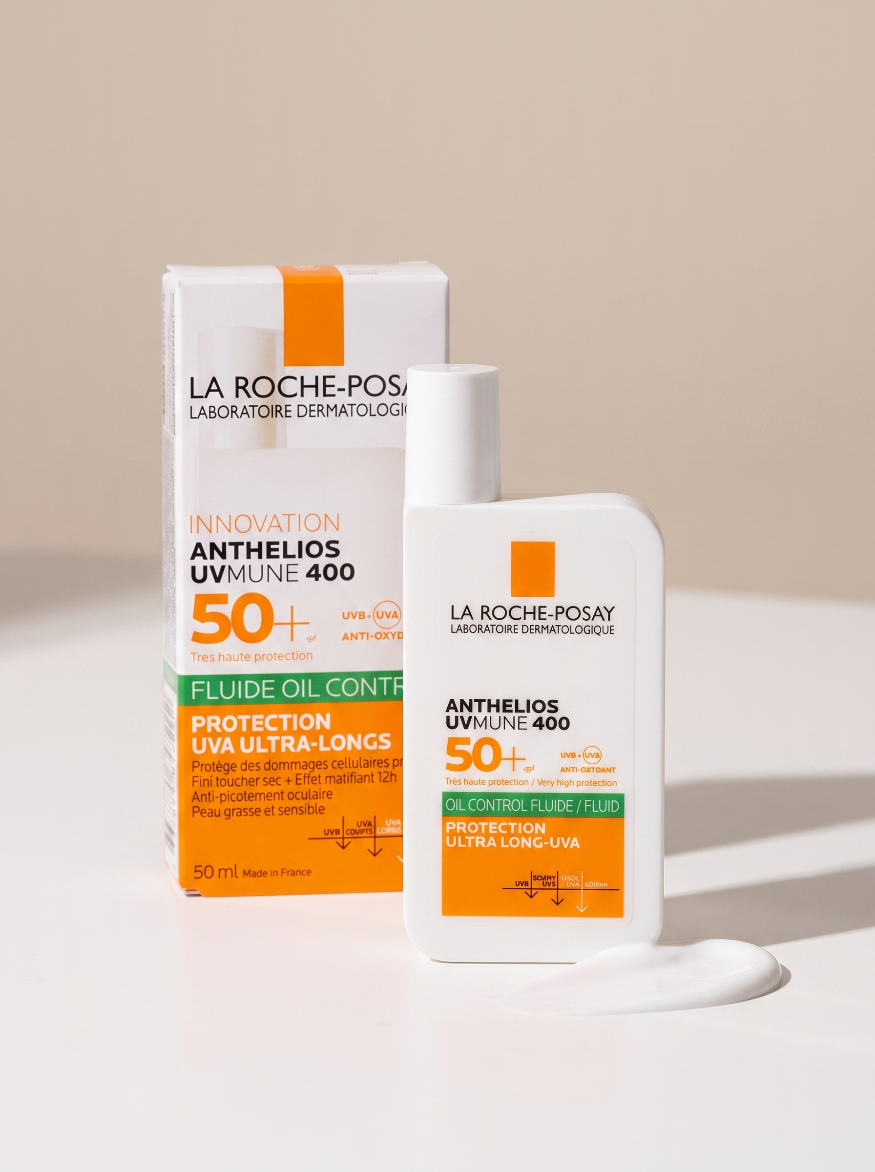 Anthelios UVMune 400 Oil Control Sunscreen SPF 50+ for Oily Skin 50ml