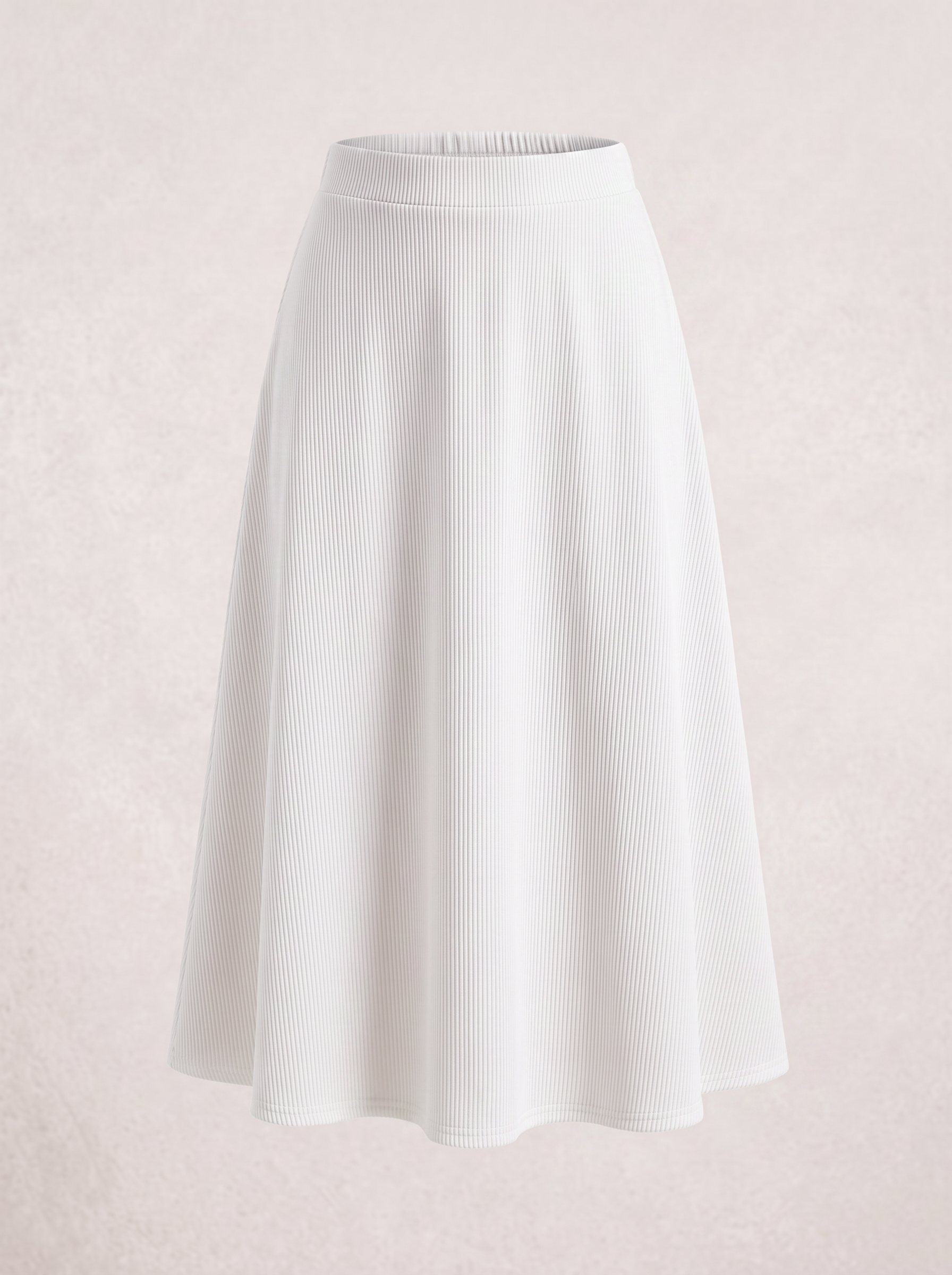 Women's A-Line Maxi Skirt – High Waist Long Flared Casual Skirt