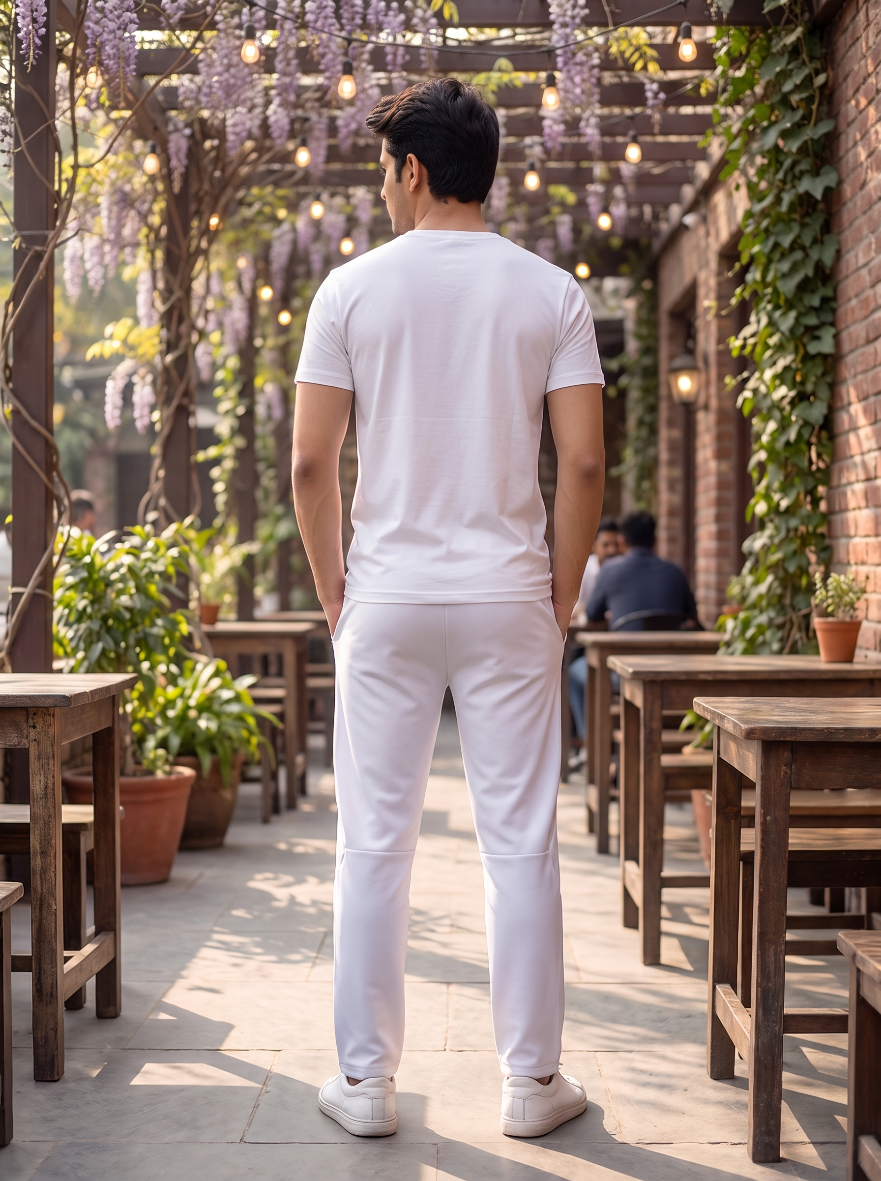Men’s Athletic Jogger Pants – Casual Sport Sweatpants with Zipper Pockets