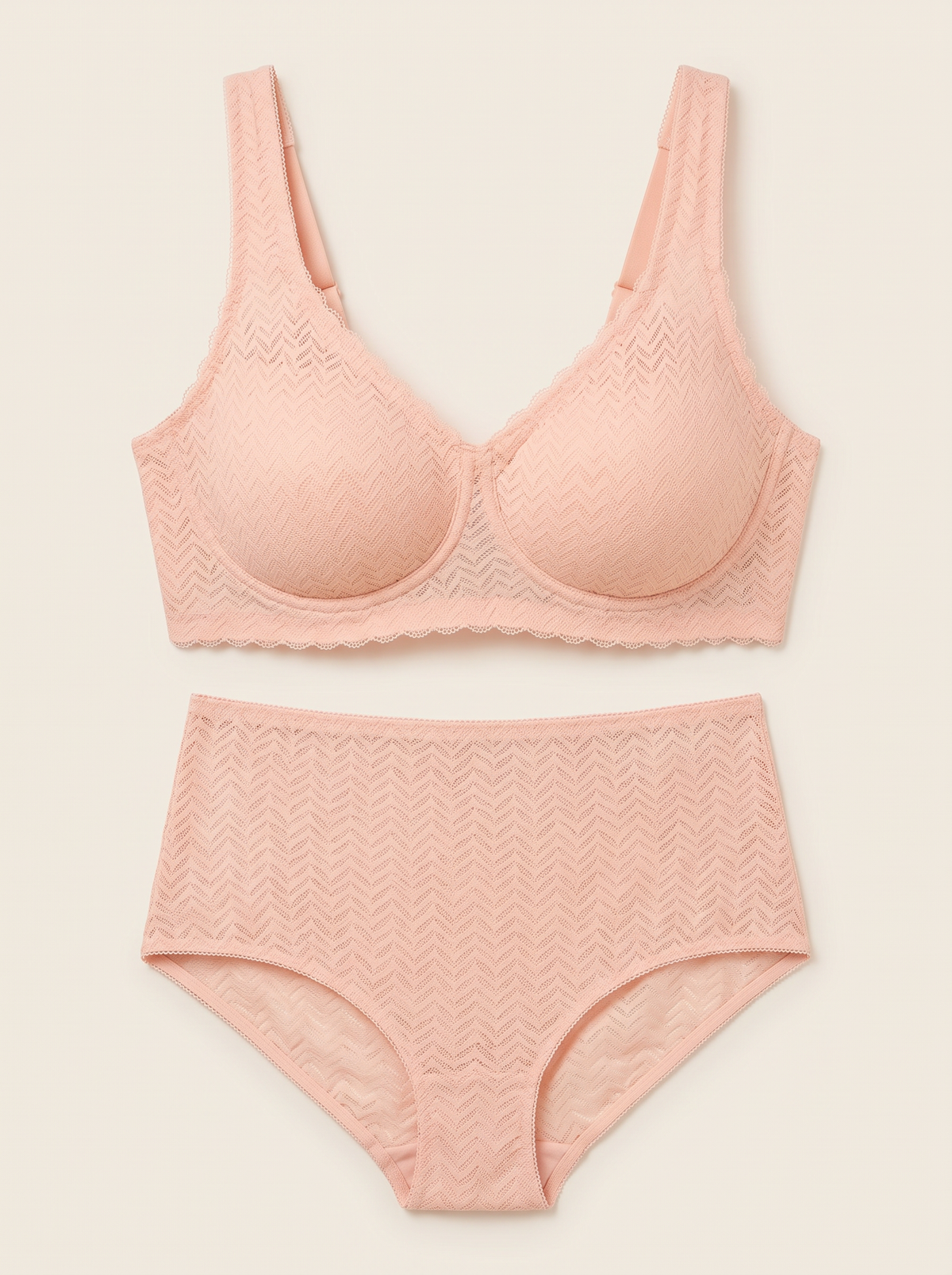 Women's Seamless Padded Wireless Support Bra – Full Coverage Comfort Bra with Wide Strap
