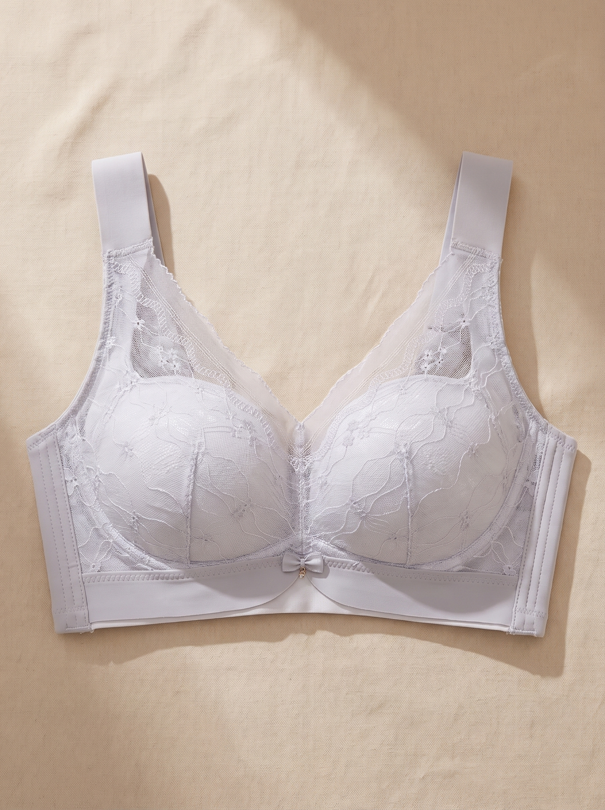 Women's Padded Wireless Full Coverage Bra – Soft Support Everyday Comfort Bra