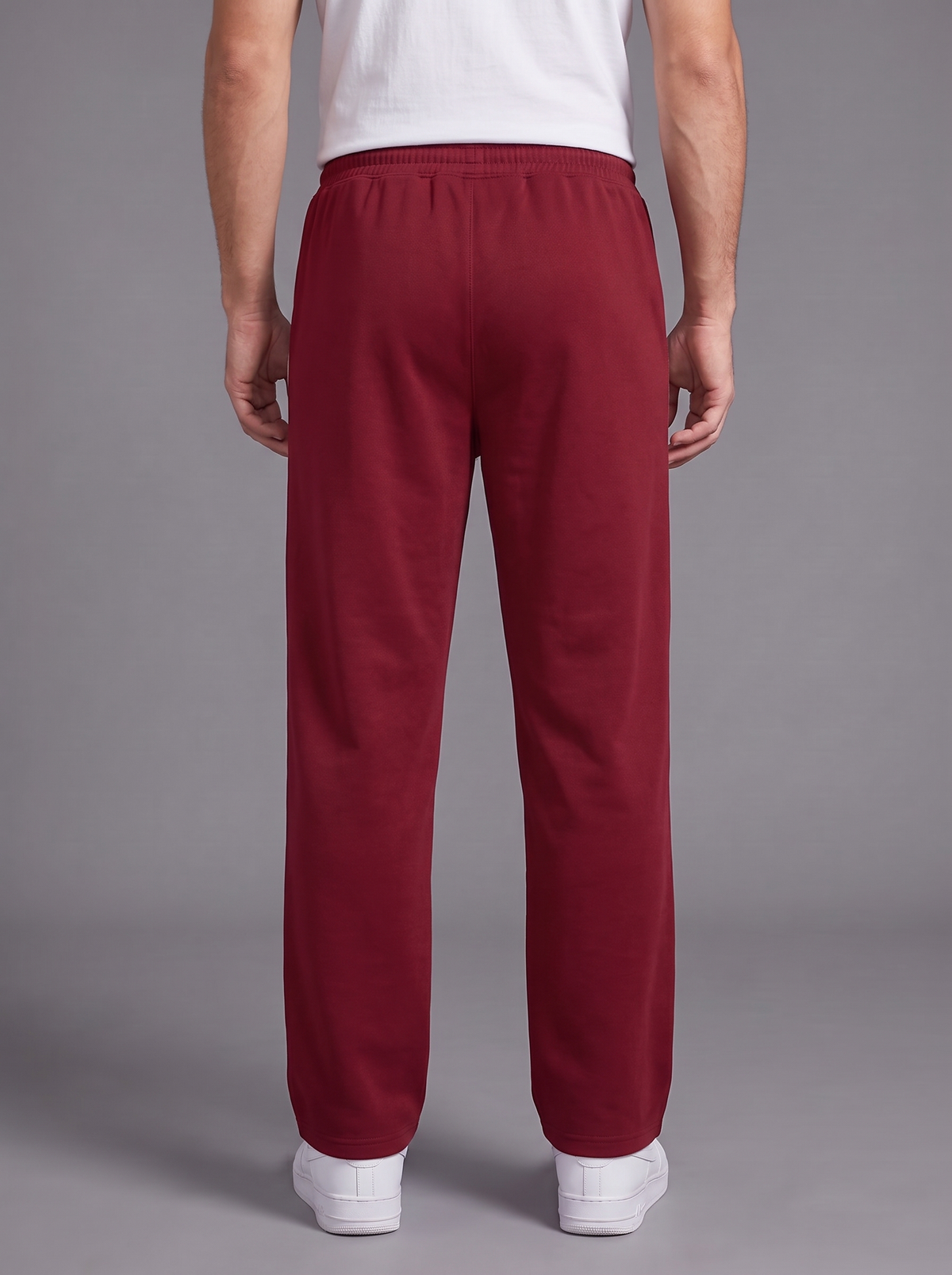 Men’s Piping Detail Track Pants – Casual Athletic Joggers with Drawstring Waist