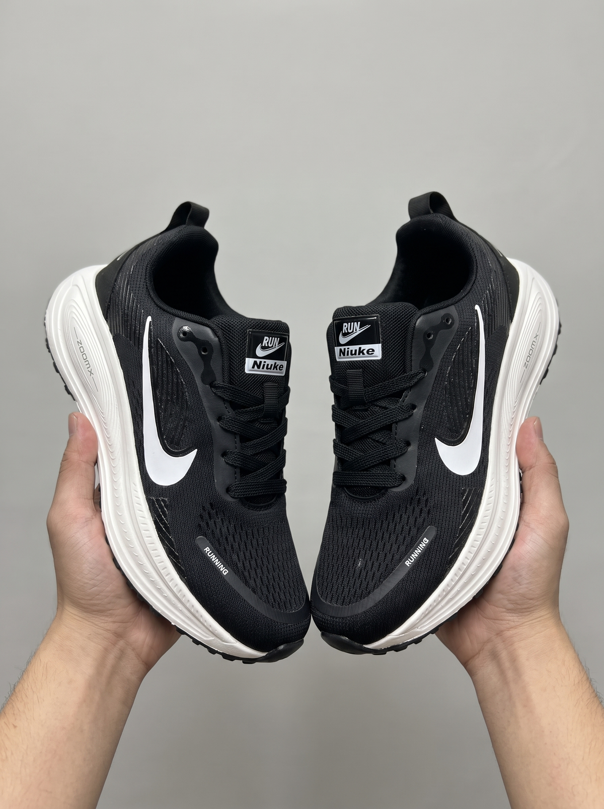 Men’s Athletic Cushion-Sole Running Shoes – Lightweight Breathable Sports Sneakers