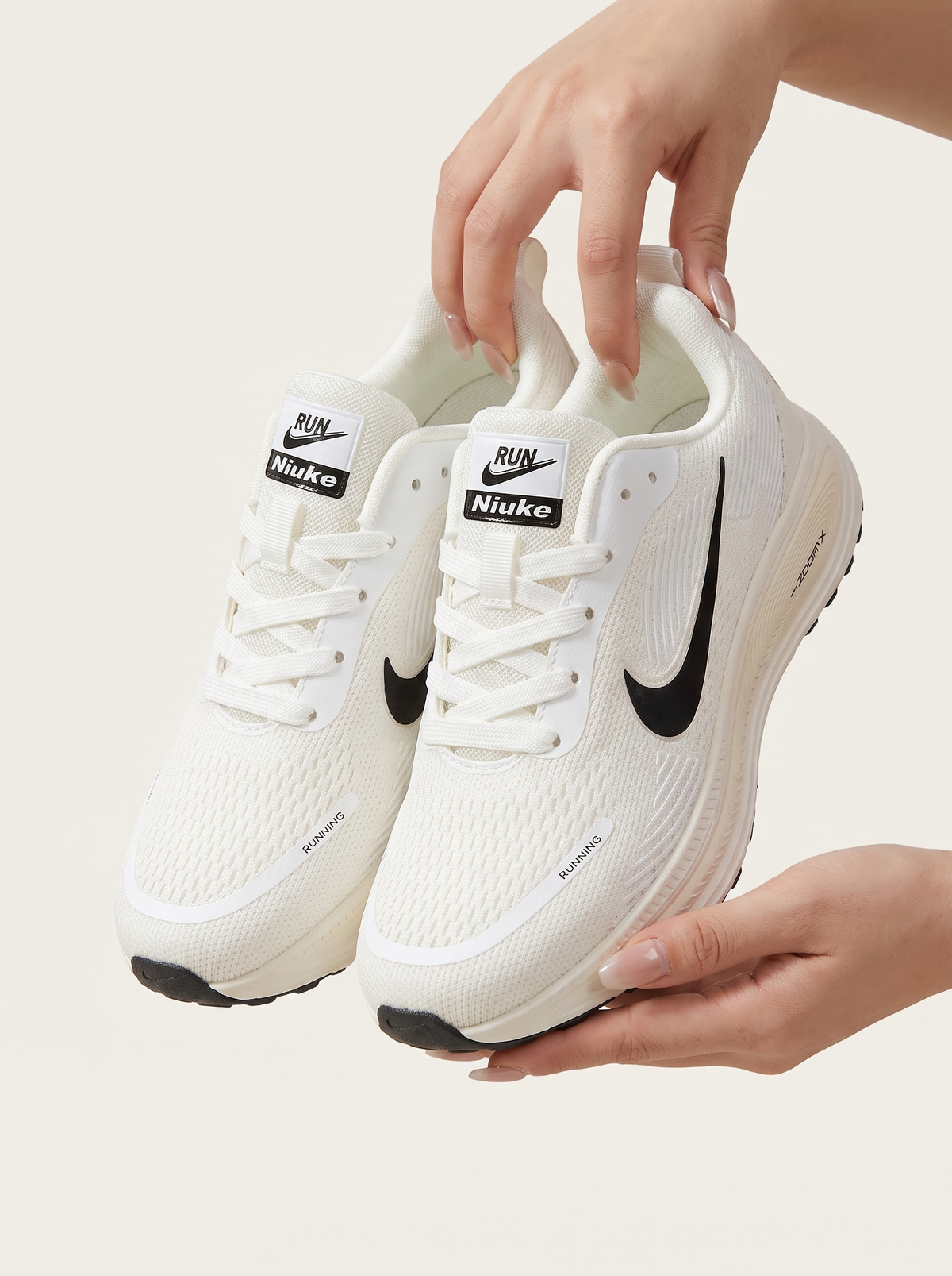 Women’s Athletic Cushion-Sole Running Shoes – Lightweight Breathable Sports Sneakers