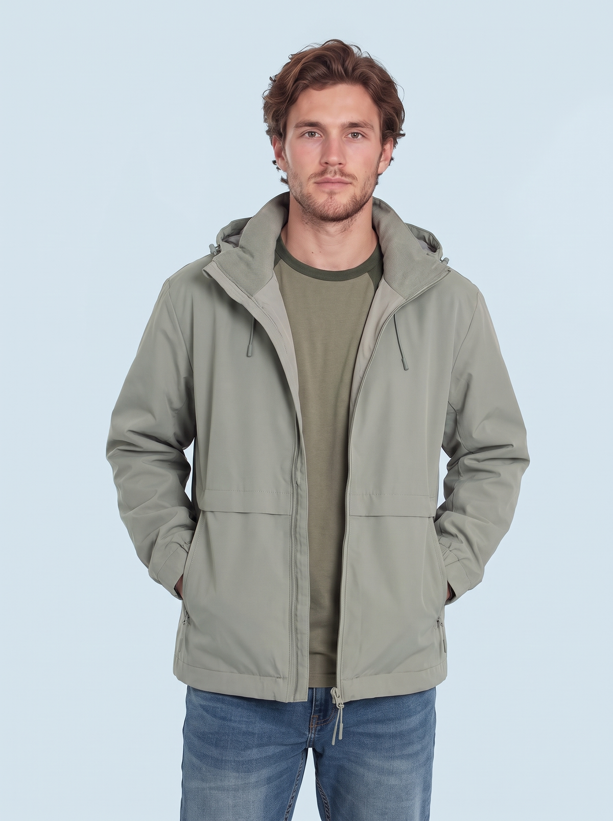 Men's Waterproof Hoodie Jacket - Finelook