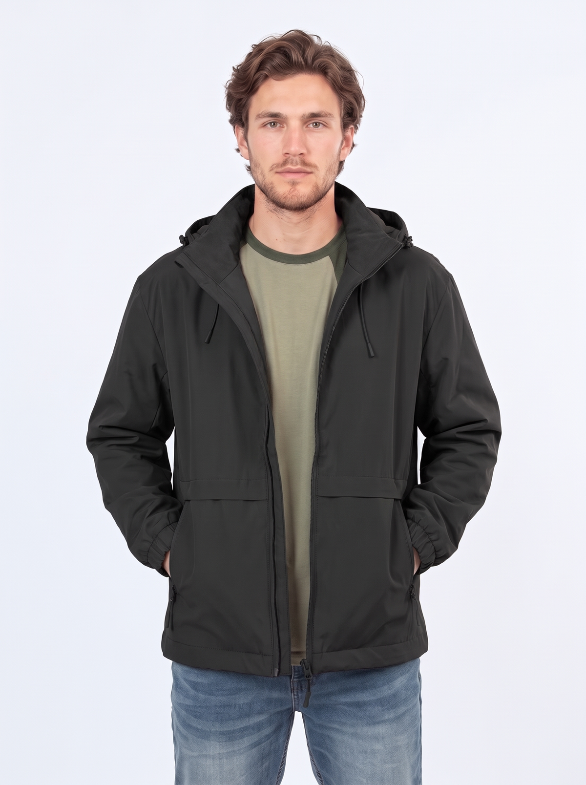 Men's Waterproof Hoodie Jacket - Finelook