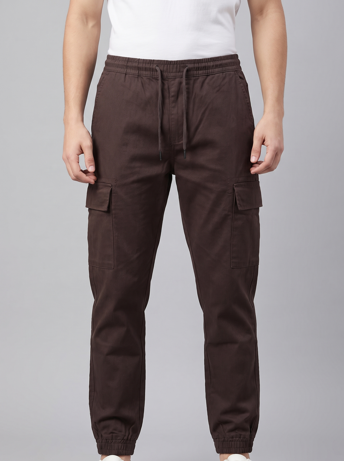 Men’s Slim Fit Cotton Jogger Cargo Pants