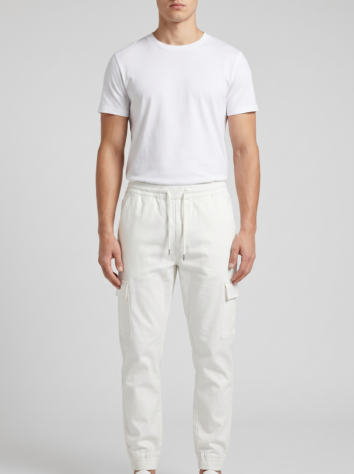 Men’s Slim Fit Cotton Jogger Cargo Pants