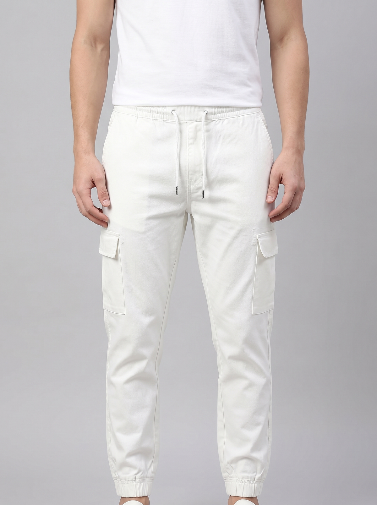 Men’s Slim Fit Cotton Jogger Cargo Pants