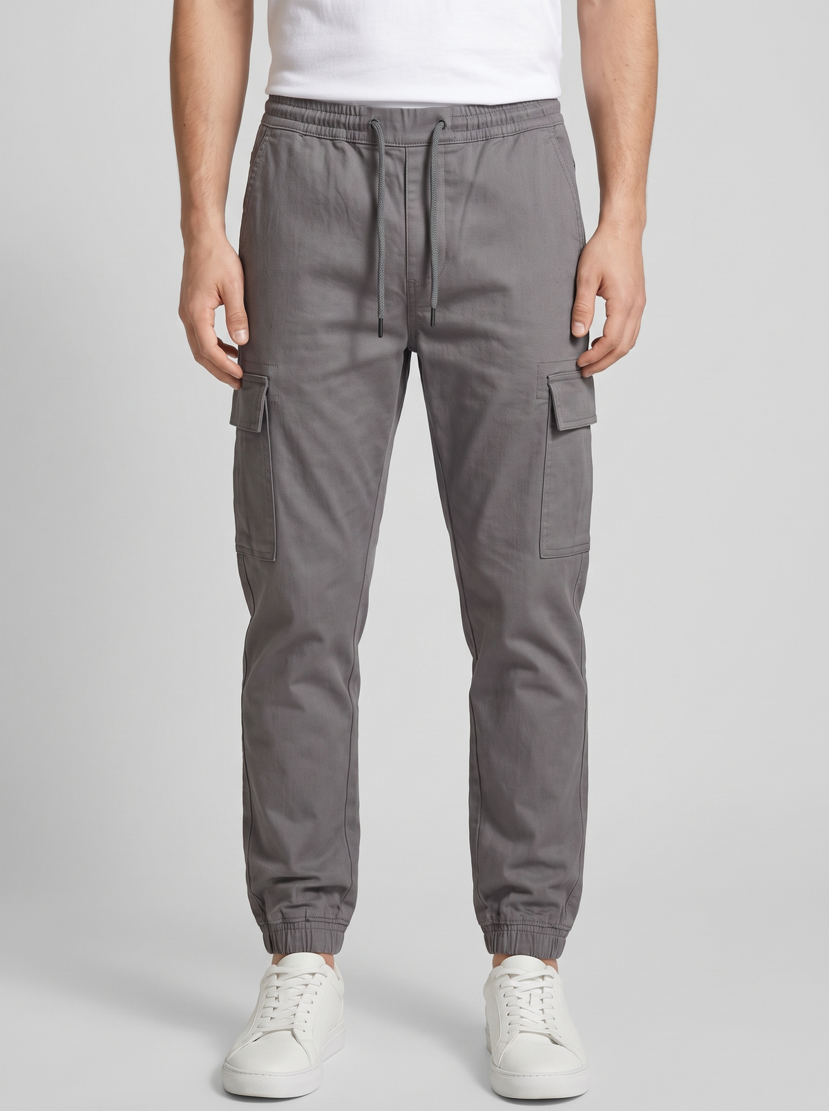 Men’s Slim Fit Cotton Jogger Cargo Pants