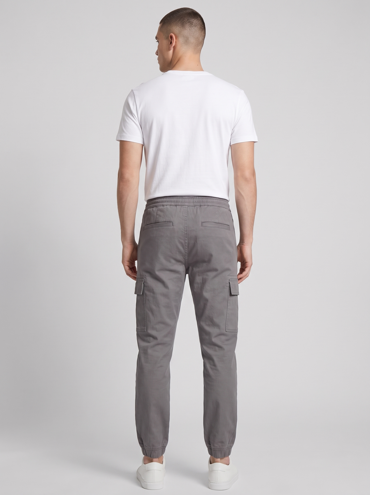 Men’s Slim Fit Cotton Jogger Cargo Pants