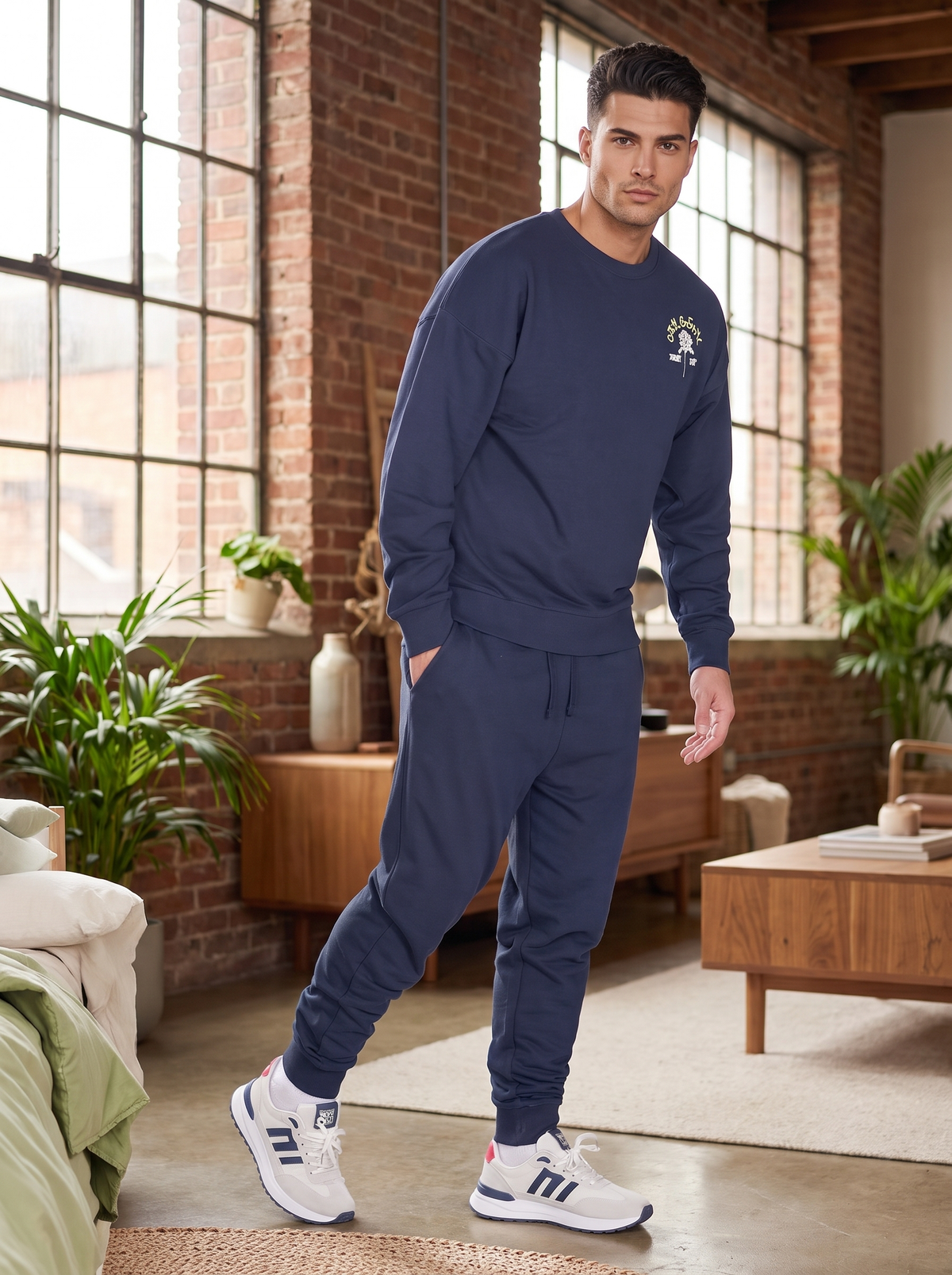 طقم ملابس Day Spring™ Fresh Supply Lounge - سويت شيرت وبنطال رياضي