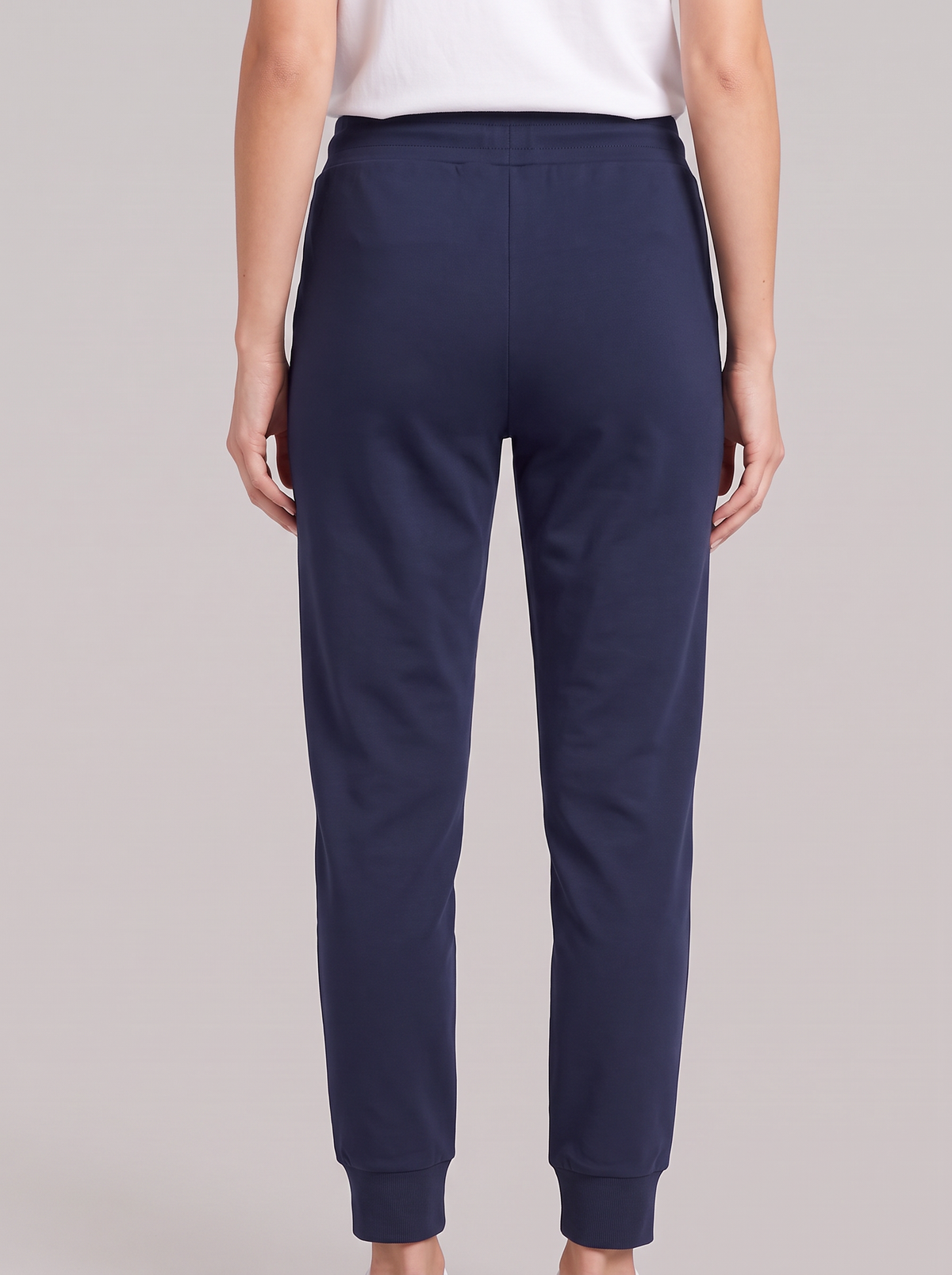 Women's High-Waisted Drawstring Jogger Pants – Soft Stretch Cuffed Sweatpants with Pockets