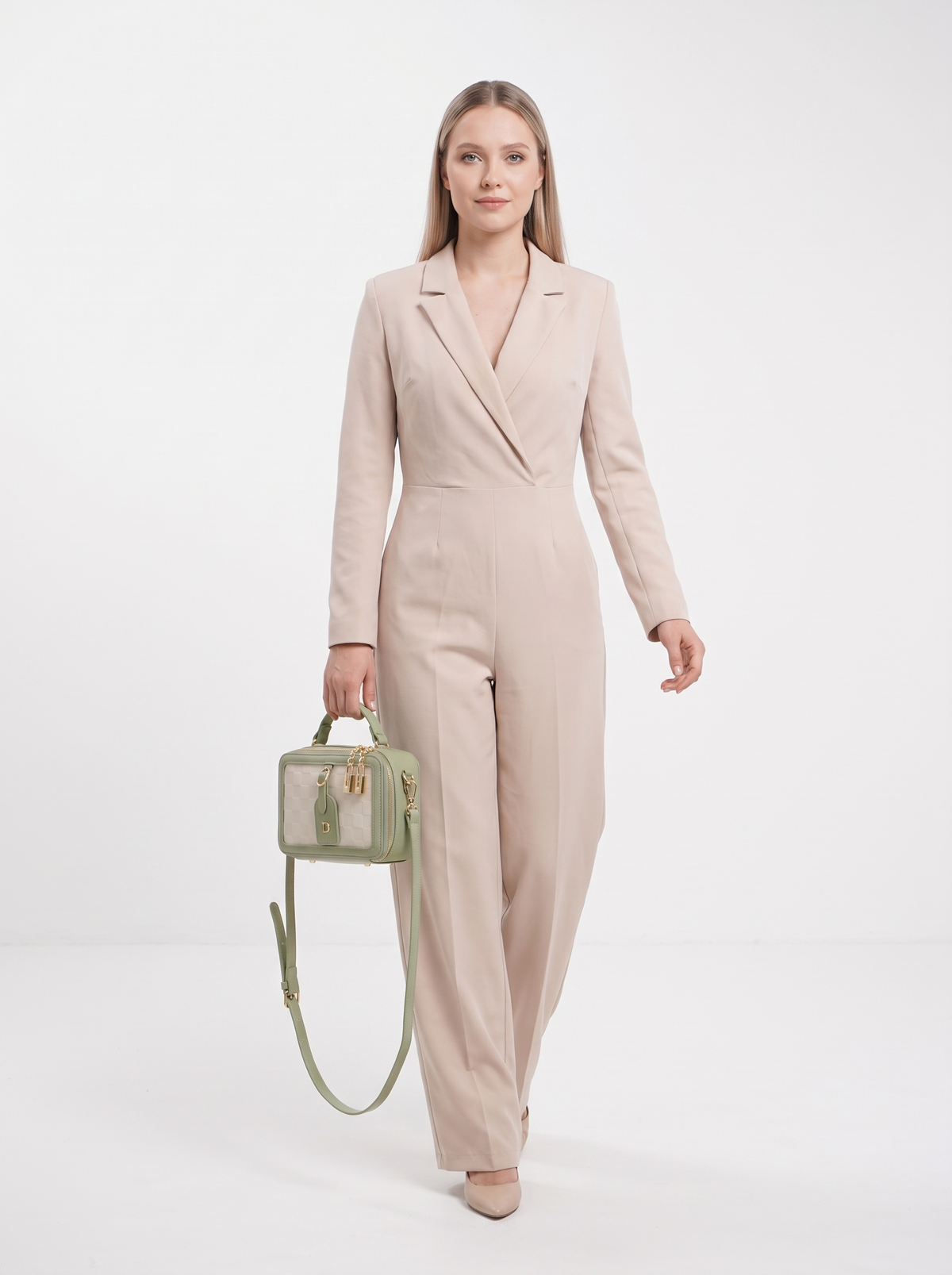 Chic Structured Crossbody Small Size Bag - Printed