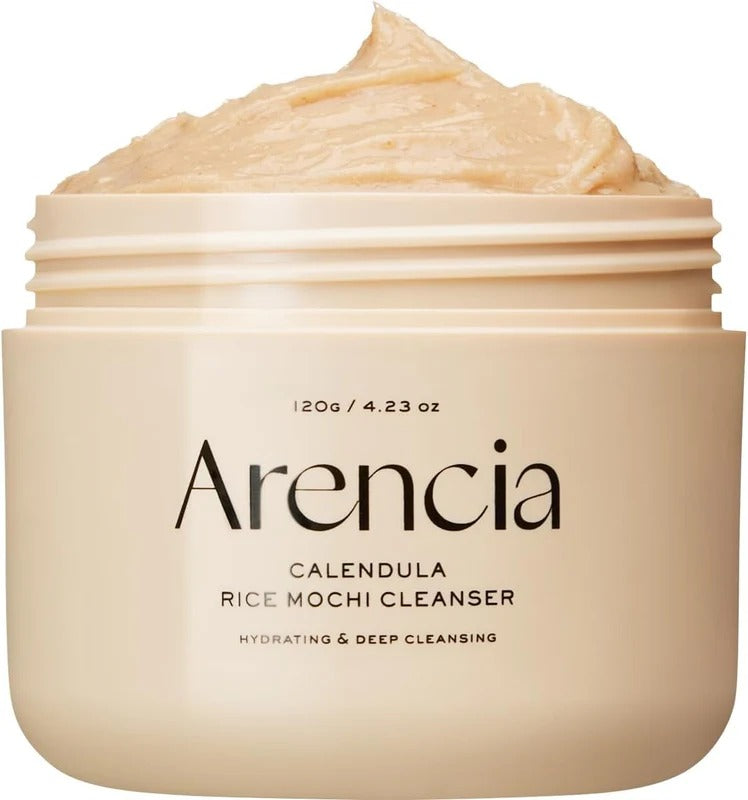 ARENCIA Rice Mochi Cleanser & Rice Mucin Flow Glow Serum
