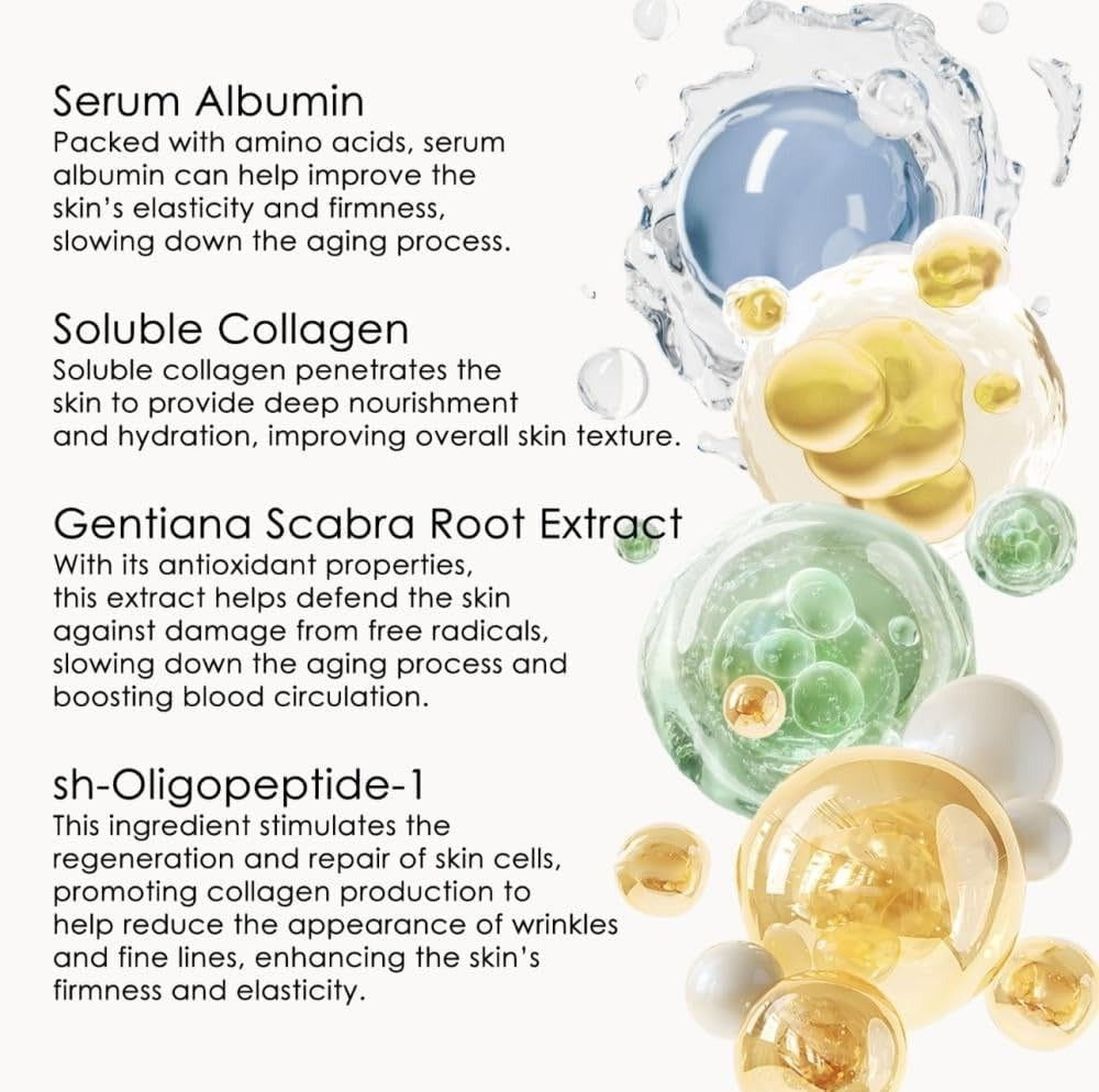 ALMOES Moss Epidermal Growth Factor Preservation Serum.