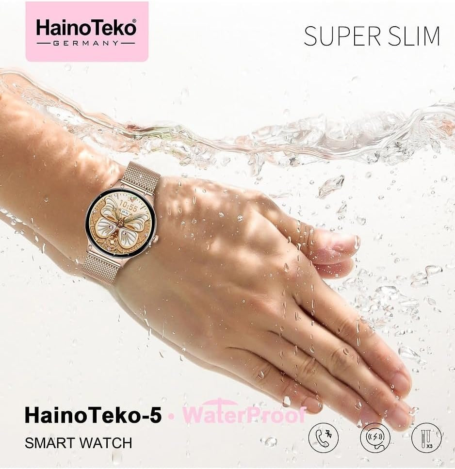 Super slim smart watch with advanced features and sleek design for modern tech enthusiasts