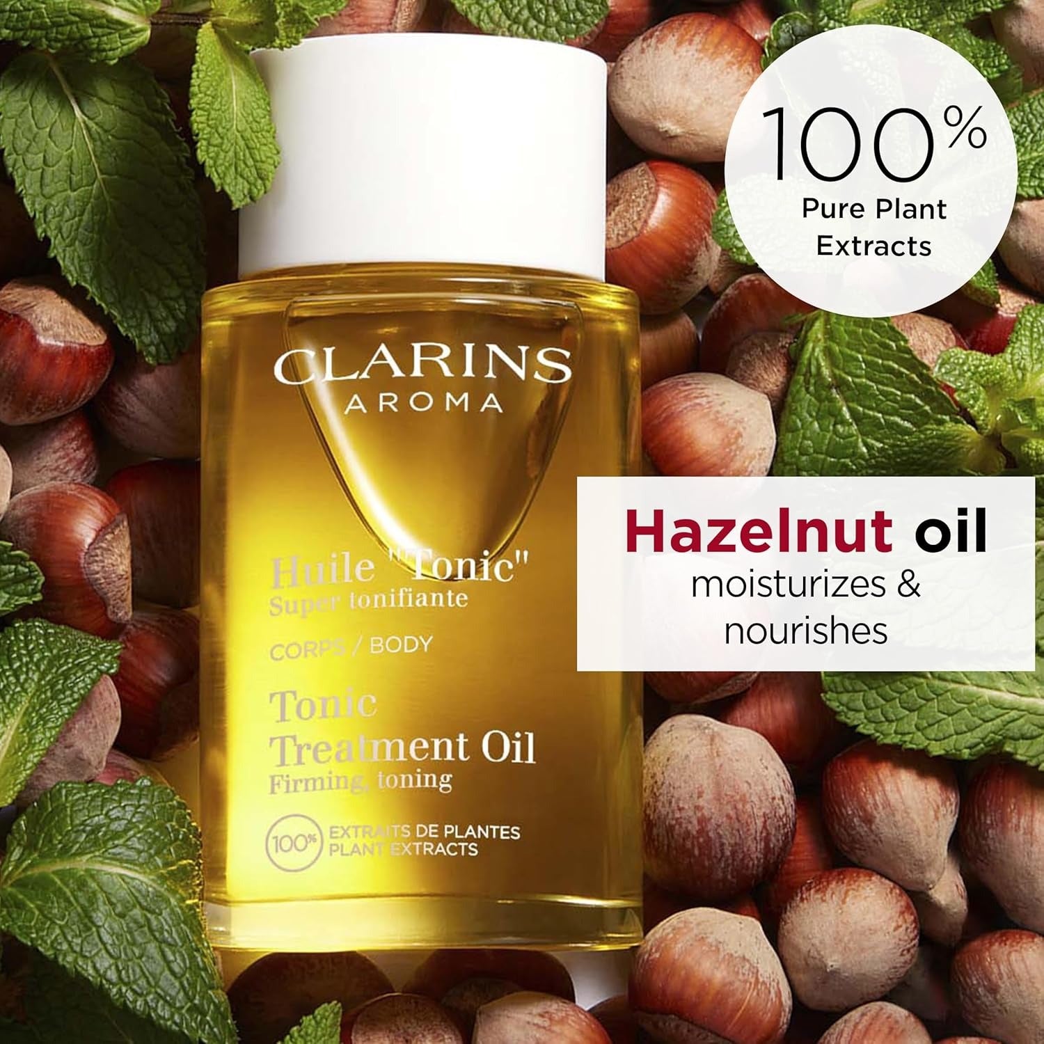 Clarins Paris HUILE TONIC super tonifiante Body Oil 100 ml.