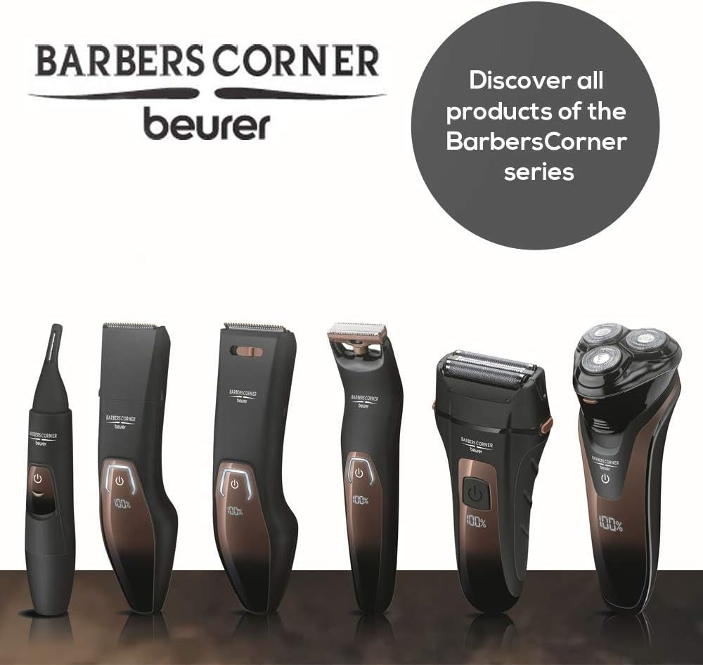 BEUrer Hr7000 Barbers Corner Foil Shaver for Men.
