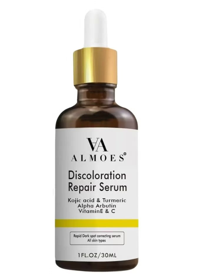 Almoes Discoloration Repair Kojic Acid Serum with Vitamin C 30 ml.