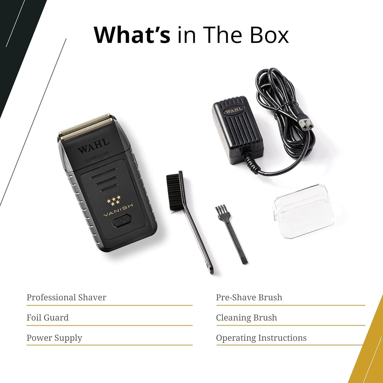 Wahl 5 Star Series Vanish Double Foil Shaver