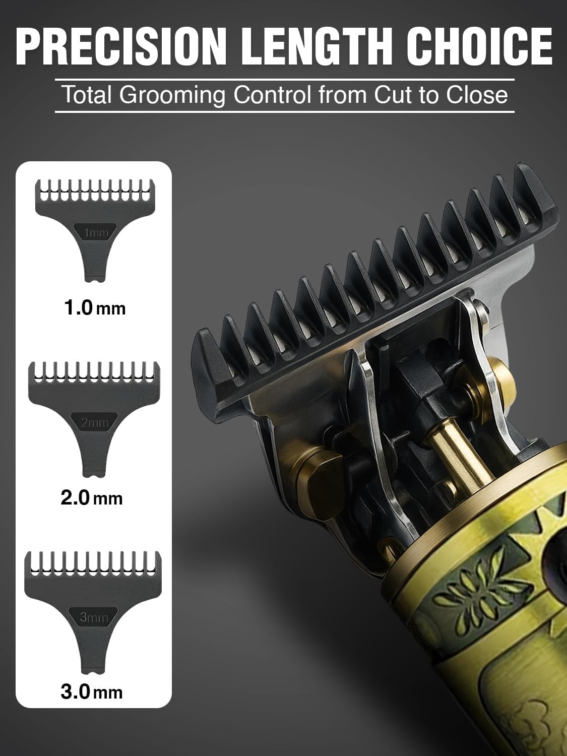 VGR V-228 Professional Hair Clipper with LED display.