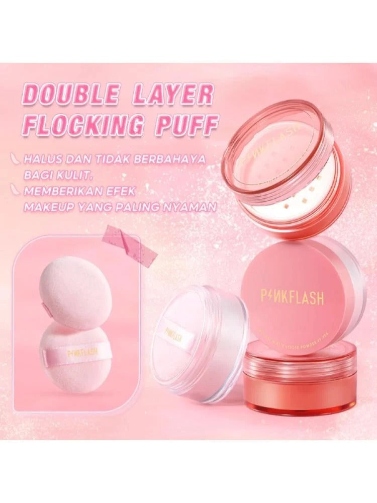 Pink Flash - Oil Control Translucent Loose Powder - 000.