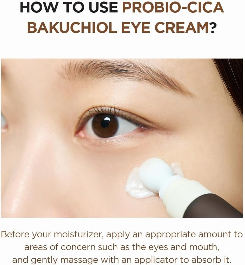 SKIN1004 Madagascar Centella Probio-Cica Bakuchiol Eye Cream Twin Pack ( 20ml x 2 ).