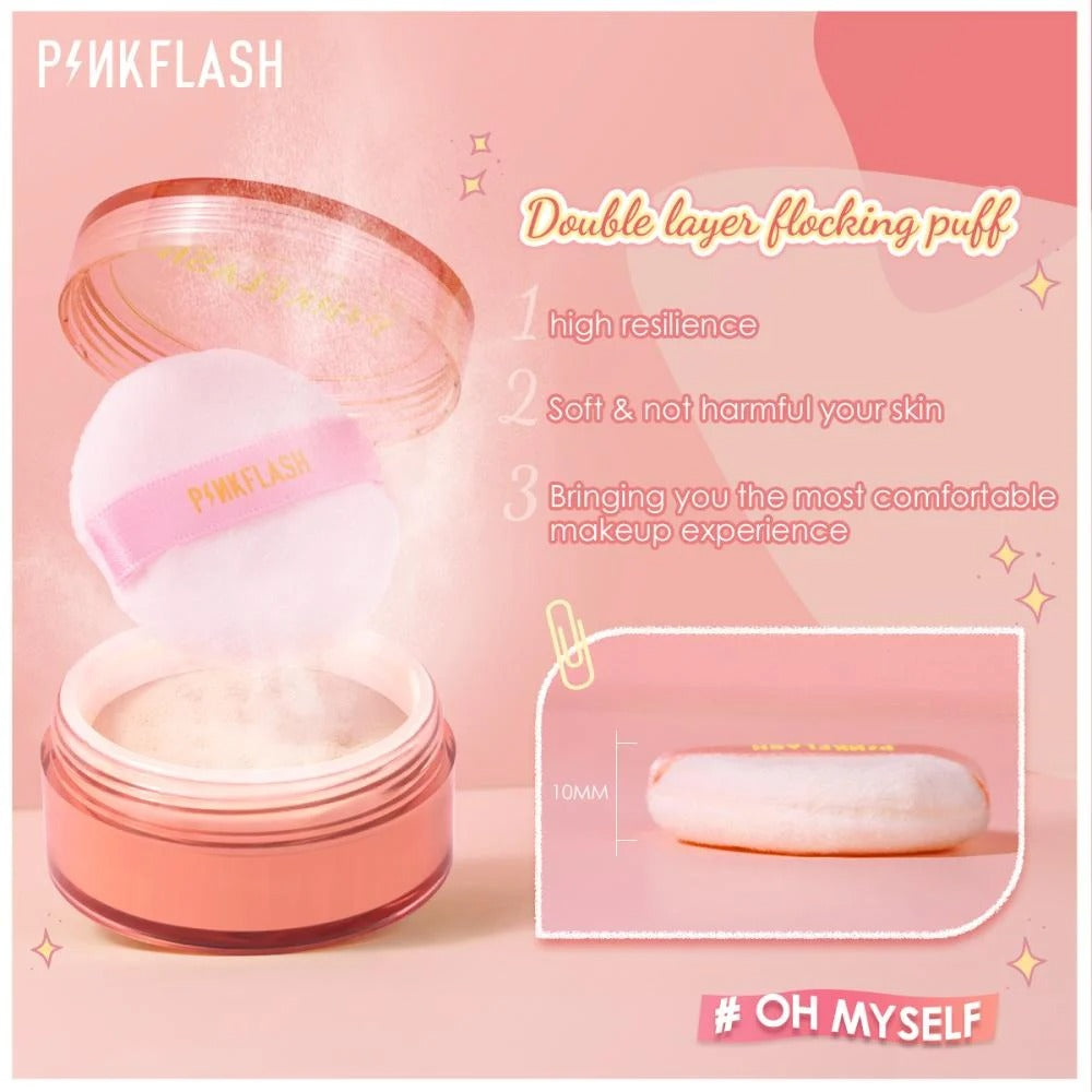 Pink Flash - Oil Control Translucent Loose Powder - 000.