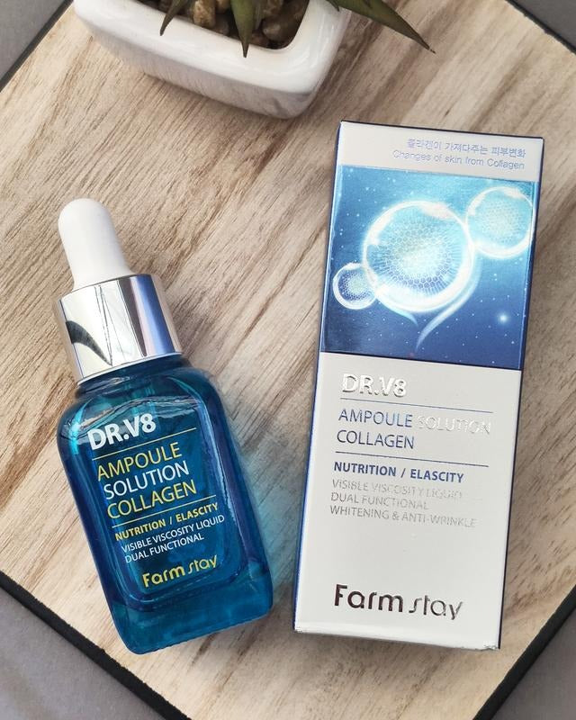 Farmstay DR.V8 Collagen Face Serum 30 ml.