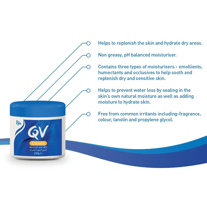 QV Moisturising Cream 250g.