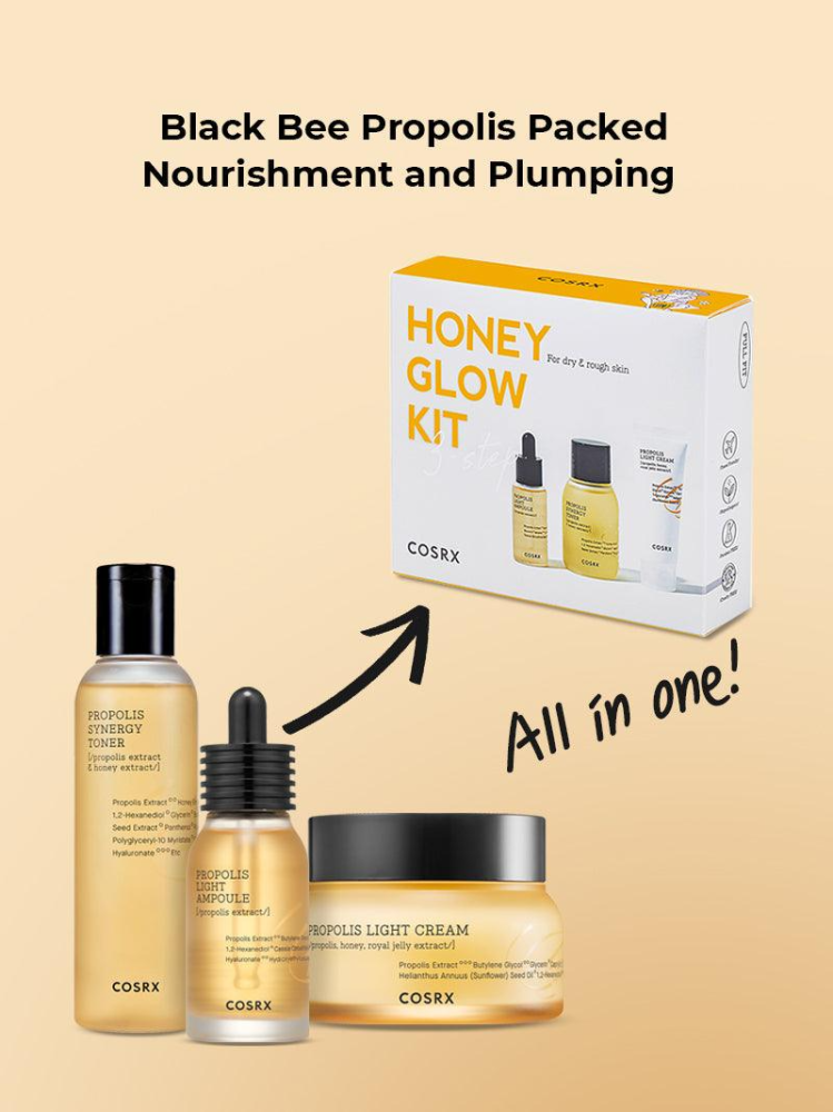 COSRX - Honey Glow Trial Kit 3 Pcs