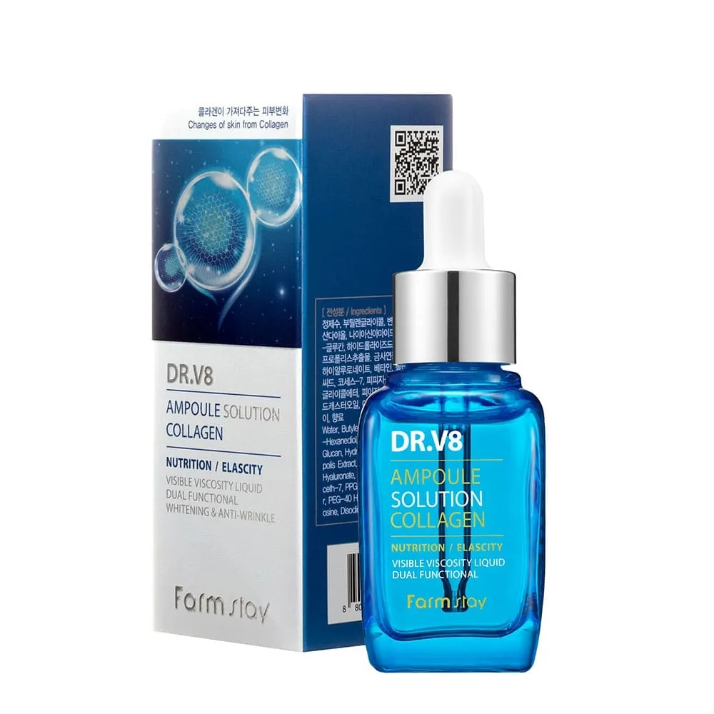 Farmstay DR.V8 Collagen Face Serum 30 ml.
