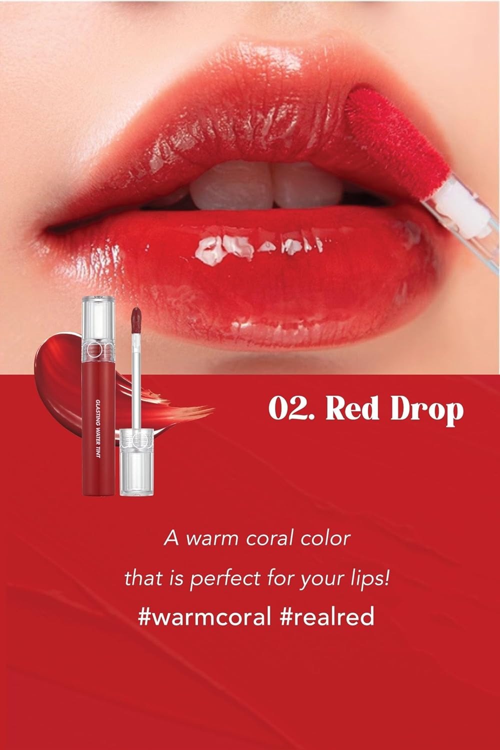 rom&nd Glasting Water Tint 8 colors.